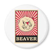 Beaver Magnet