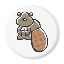 Beaver Magnet