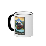 Beaver & Mt. Hood - Government Camp, Oregon Coffee Mugs