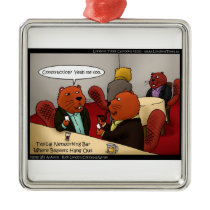 Beaver Networking Christmas Ornaments ornaments