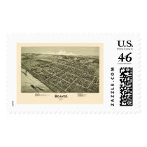Beaver, PA Panoramic Map - 1900 Postage