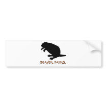 Beaver Patrol Bumper Stickers