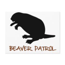 Beaver Patrol Postcard
