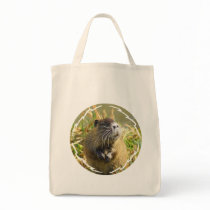 Beaver Photo Grocery Tote Bag