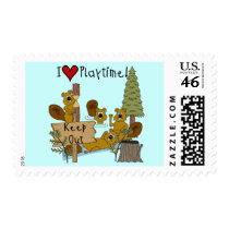 Beaver Playtime Postage