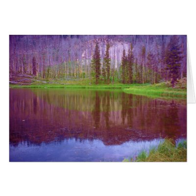 Beaver Pond Greeting Card by Merritt_B