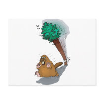 Beaver Post Card