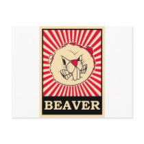 Beaver Post Card