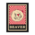 Beaver postcards