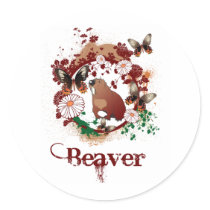 Beaver stickers by animalworld Beaver stickers