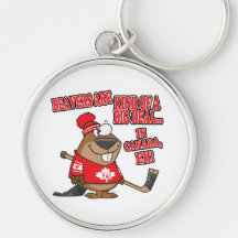 beavers kind of big deal in canada keychain