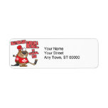 beavers kind of big deal in canada custom return address label