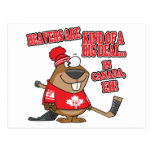 beavers kind of big deal in canada postcards