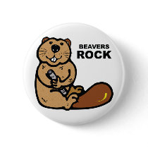Beavers Rock buttons