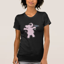 Bébame rosado camisetas