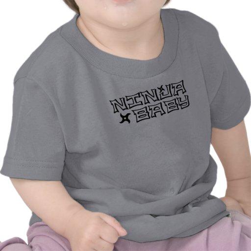 Bebé de Ninja Camiseta