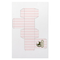 Bébé Gift Box Pink Personalized Stationery