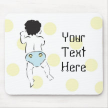 Bebé Mousepad inferior Alfombrilla De Raton