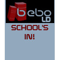 bebo, ld, SCHOOL'S IN! t-shirts