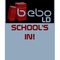 bebo, ld, SCHOOL'S IN! t-shirts