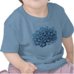 Bebot - Hibiscus - Blue t-shirts