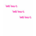 bebot  x 3 t-shirts