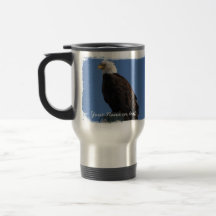 BEBS Bald Eagle Blue Sky Coffee Mug