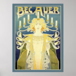 Bec Auer (azul) Impresiones