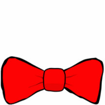 "Because bow ties are cool" acrylic cut out