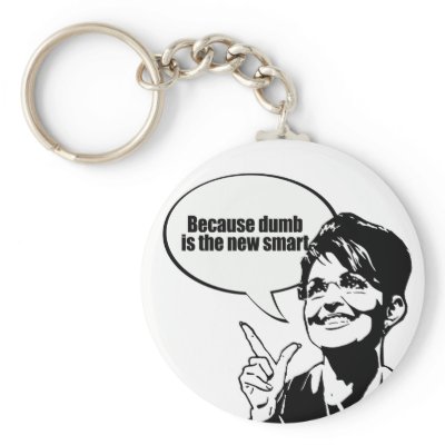 Because dumb is the new smart key chain by AntiPalin