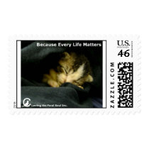 Because Every Life Matters postage