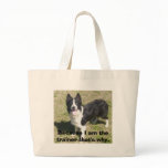 Because I am the trainer that's why. Tote Bag