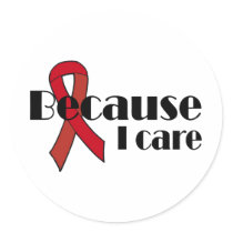 Because I Care stickers by Aids_Awareness Because I Care stickers