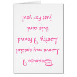 Because I Love - Pink Cards