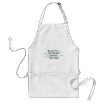 Because I'm the Derrick Operator aprons