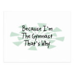 Because I'm the Gymnast Postcards