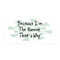 Because I'm the Runner posters