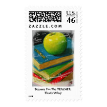 BECAUSE I'M THE TEACHER. THAT'S WHY! STAMPS