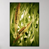 Because of you (love) print posters