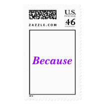 Because postage by dorinco Because postage