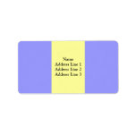 Bechyne, Czech Republic Custom Address Label