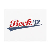 Beck Team Postcard