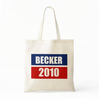 BECKER 2010 CANVAS BAGS by Politicaltshirts