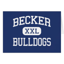 Becker Bulldogs Middle Becker Minnesota cards