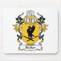 Becker Family Crest Mousepad