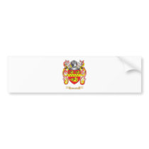 Beckett Coat of Arms (Family Crest) Bumper Stickers
