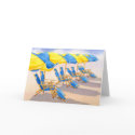 Beckoning Beachbrellas cards by BarbaraBayerArt Beckoning Beachbrellas cards