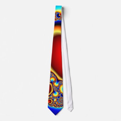 Beckoning - Fractal Tie by fractronics