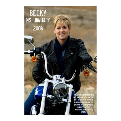 Becky, Ms. January 2008 Print by highdeserthd