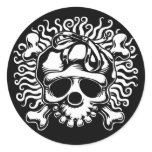 Becky Von Smileyton Round Sticker